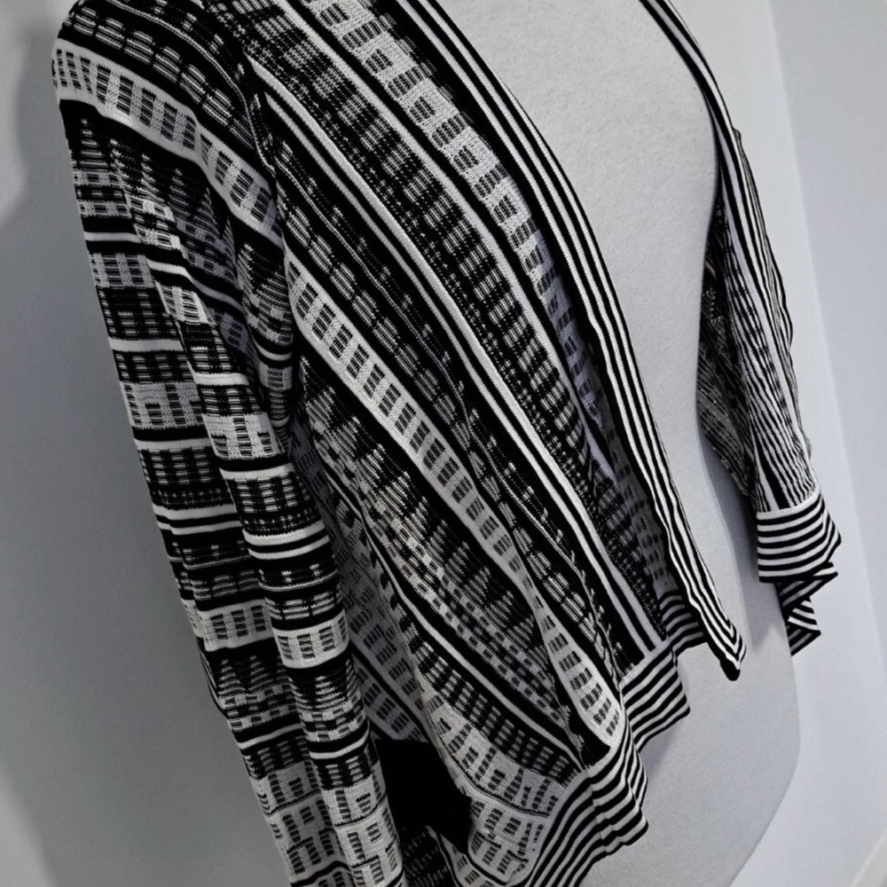 Karen Millen Monochrome Patterned Blouse